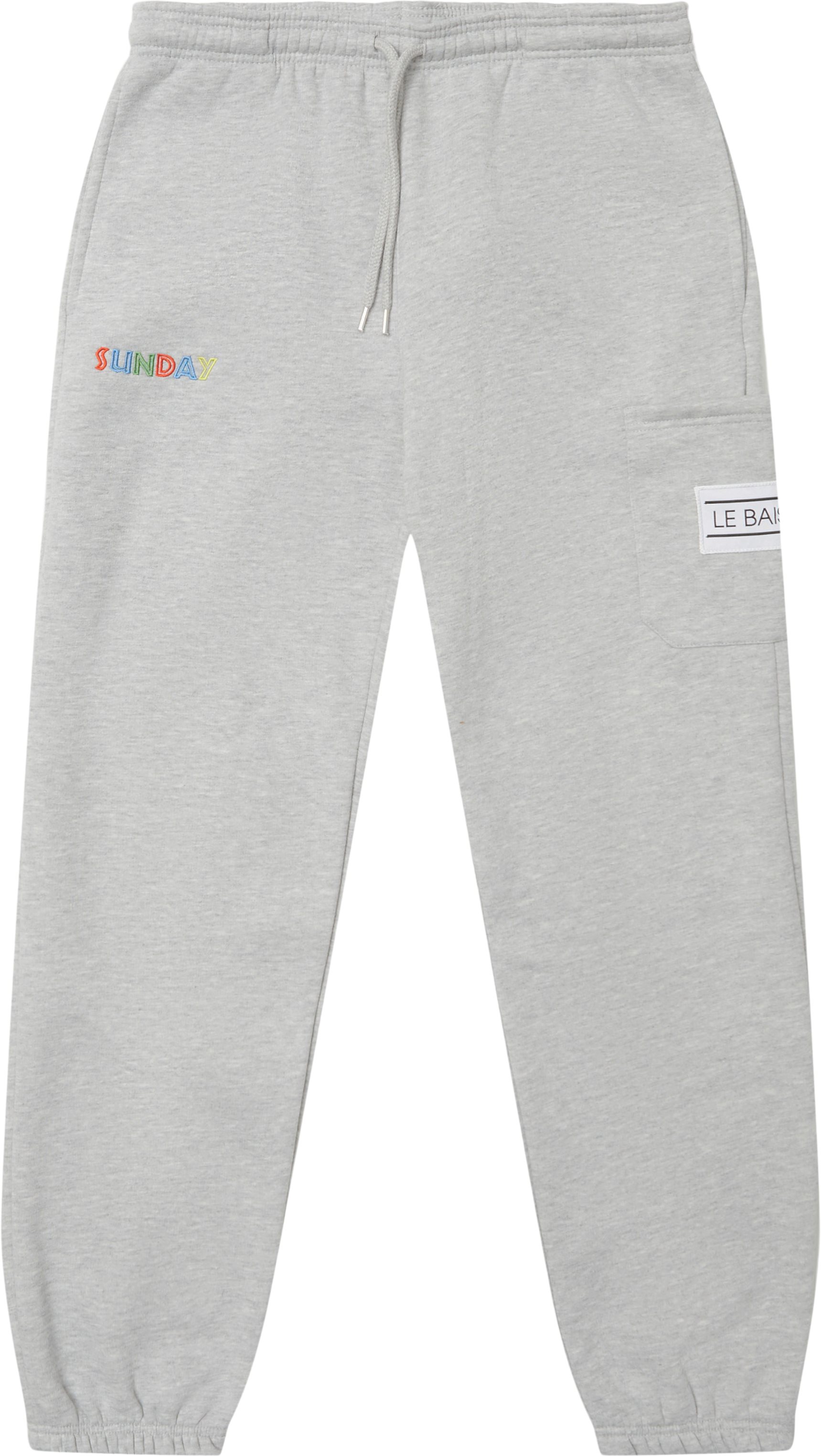 ALGERIA sweatpants - Trousers - Regular fit - Grey
